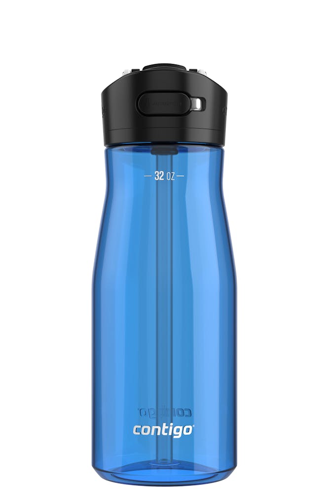 Contigo® Ashland 2.0, Water Bottle with AUTOSPOUT® Lid, 32oz - Blue Poppy [ZDV8Y] [U499N]